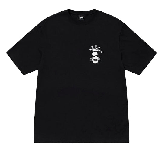 Camiseta Stüssy Crown Negra