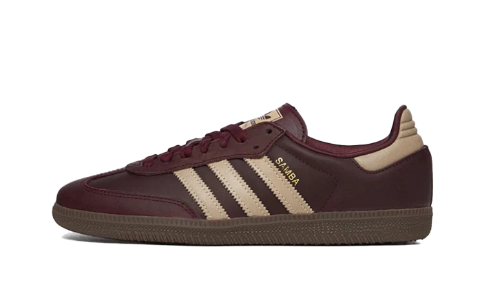 Adidas Samba OG Maroon Crystal Sand
