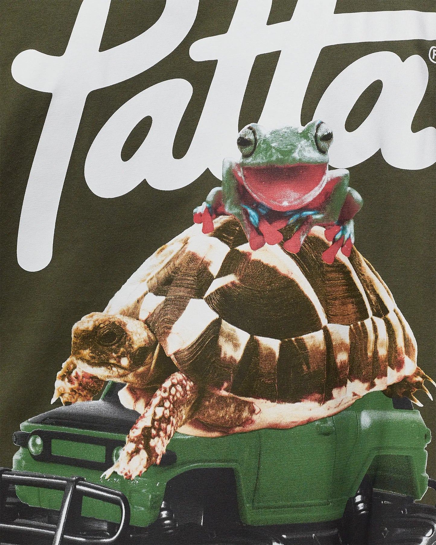 Patta Animal Tee Green