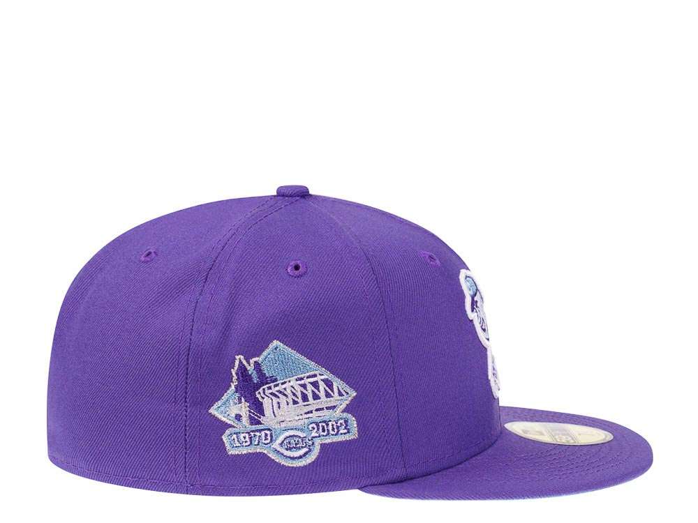 NEW ERA CINCINNATI REDS PURPLE EDITION 59FIFTY FITTED CAP