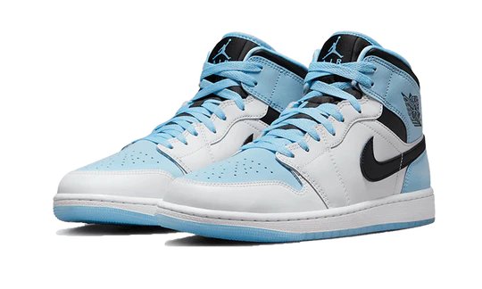 Air Jordan 1 Mid SE Ice Blue Black