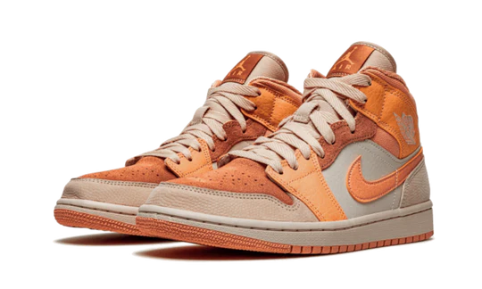 Air Jordan 1 Mid Apricot Orange