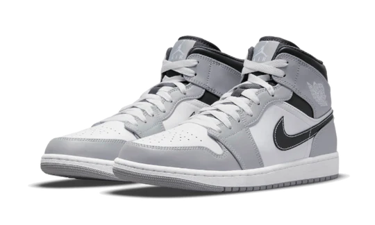 Air Jordan 1 Mid Light Smoke Grey Anthracite
