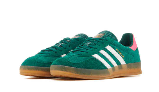 Adidas Gazelle Indoor Collegiate Green Lucid Pink