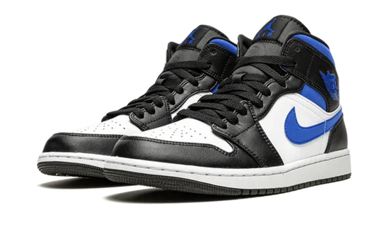 Air Jordan 1 Mid White Black Royal