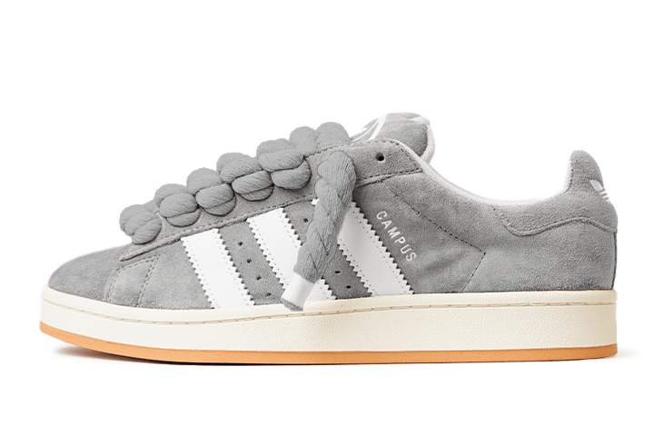 Adidas Campus 00s Grey Rope Laces Grey