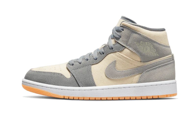 Air Jordan 1 Mid Coconut Milk Particle