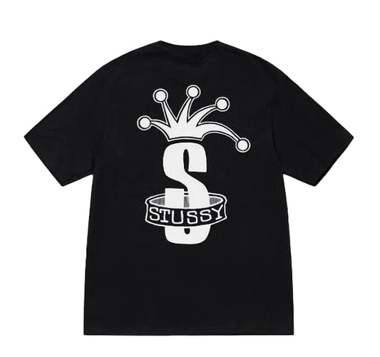Camiseta Stüssy Crown Negra