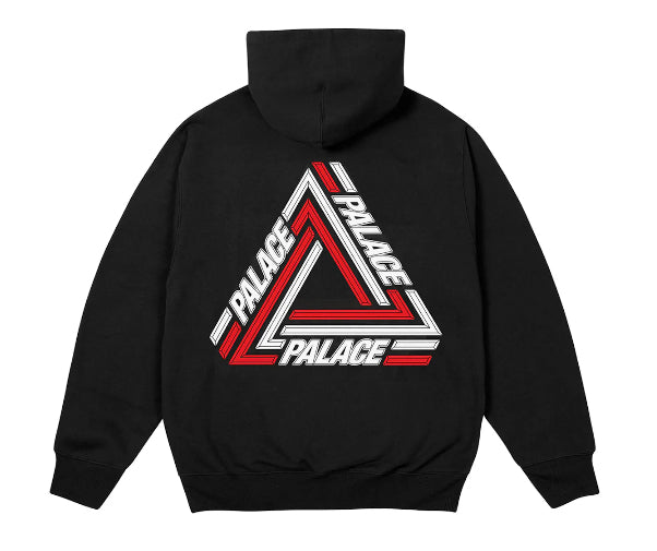 Sudadera Palace Tri-line Negra