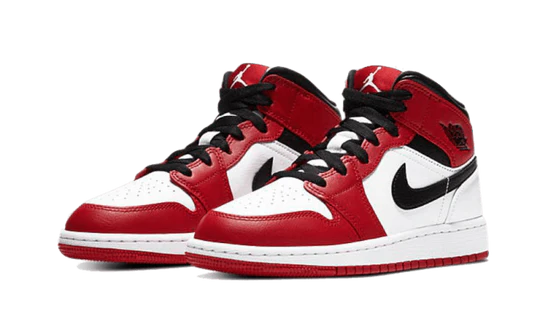 Air Jordan 1 Mid Chicago White