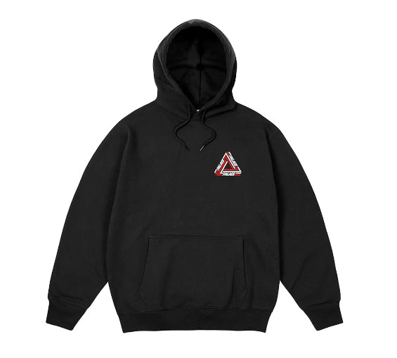 Sudadera Palace Tri-line Negra