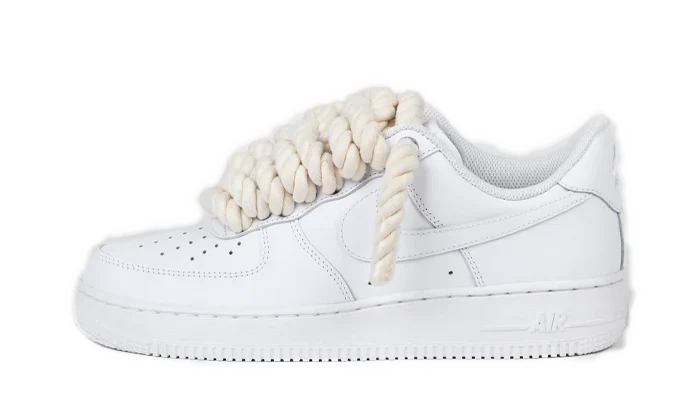 Air Force Rope Laces White