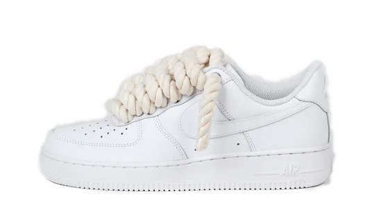 Air Force Rope Laces White