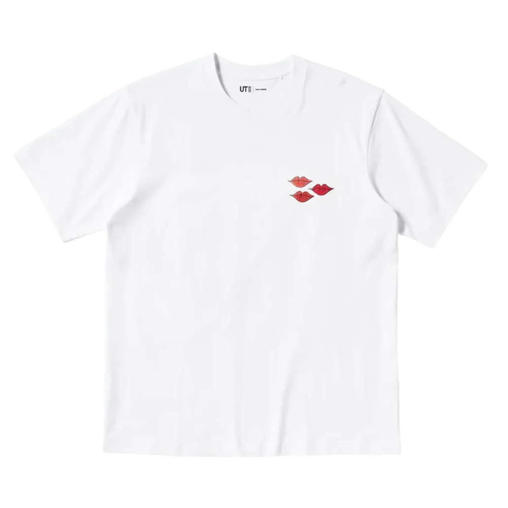 KAWS x Uniqlo Warhol UT Graphic 471321 T-shirt Pink