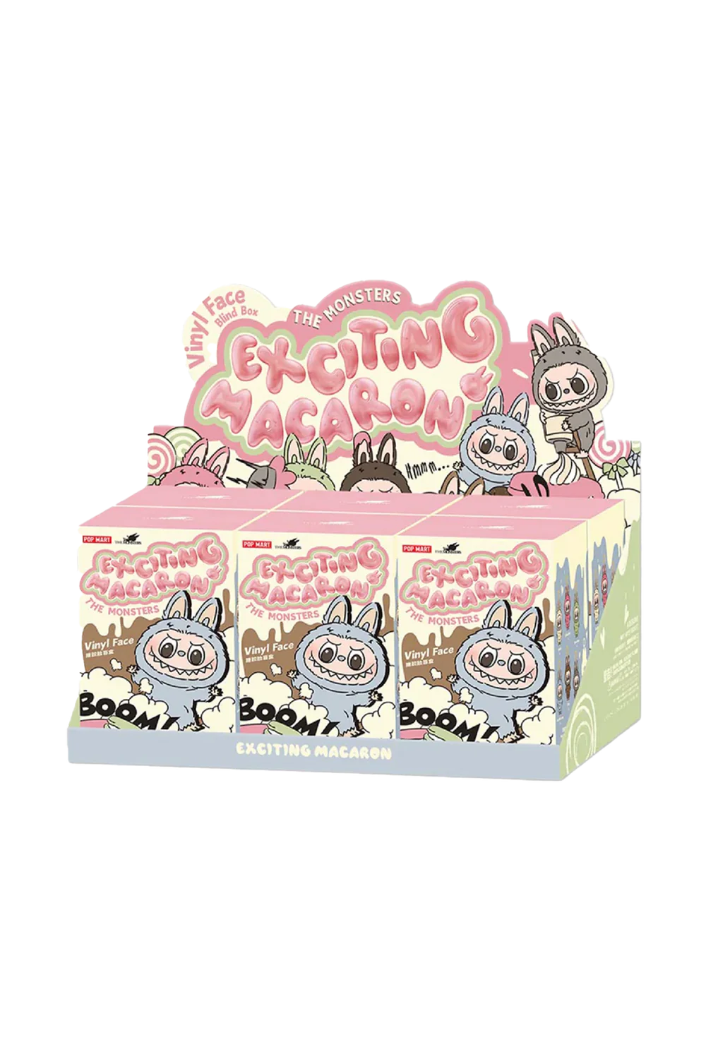 Pop Mart Labubu The Monsters Exciting Macarons