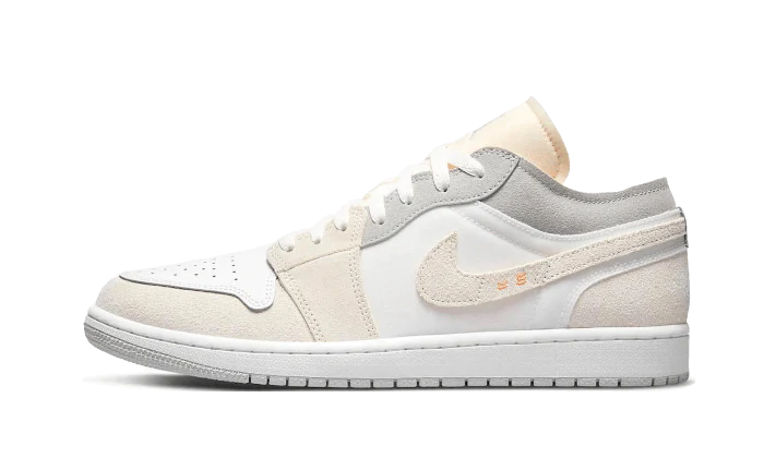 Air Jordan 1 Low Inside Out Cream White Light Grey