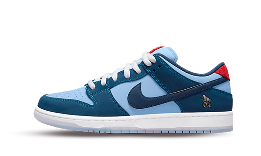 Why So Sad x Nike SB Dunk Low Pro Coastal Blue