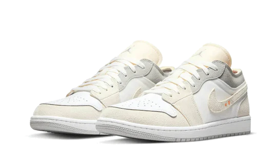 Air Jordan 1 Low Inside Out Cream White Light Grey