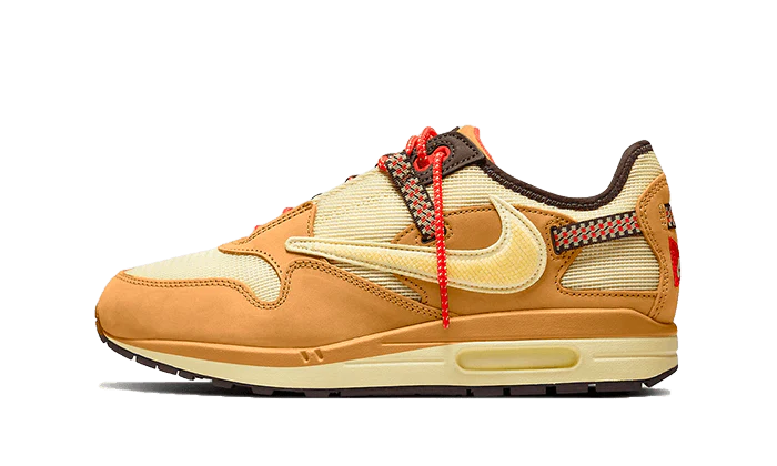 Air Max 1 Travis Scott Cactus Jack Wheat Lemon Drop