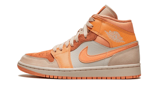 Air Jordan 1 Mid Apricot Orange