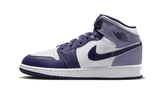 Jordan 1 Mid White Sky J Purple