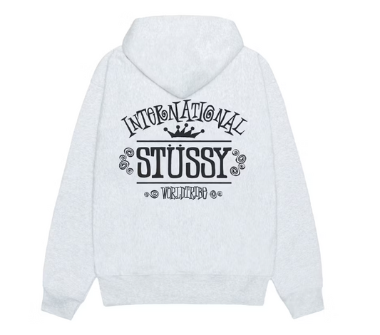 Stussy Worldwide Zip Hoodie