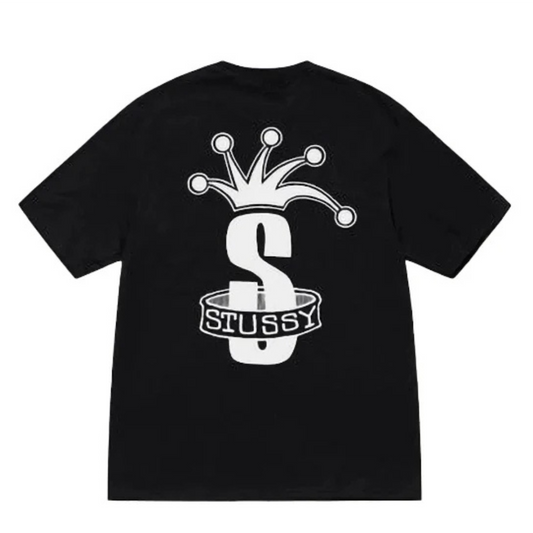 Camiseta Stüssy Crown Negra