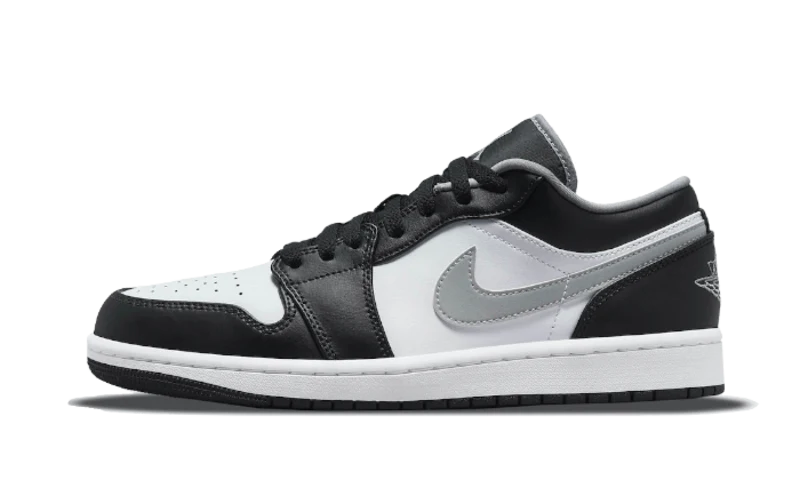 Air Jordan 1 Low Black White Particle Grey