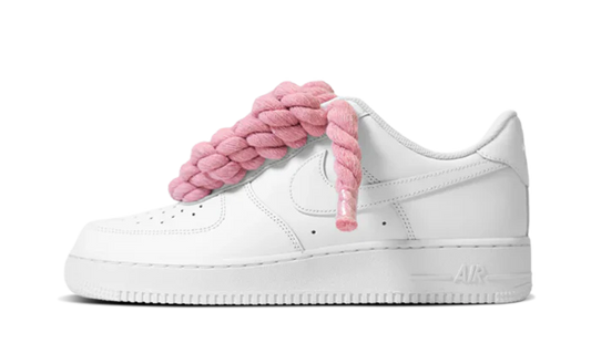 Air Force Rope Laces Pink