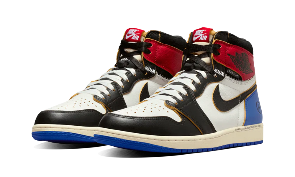 Air Jordan 1 Retro High OG SP Fragment x Union LA Varsity Red Sport Royal